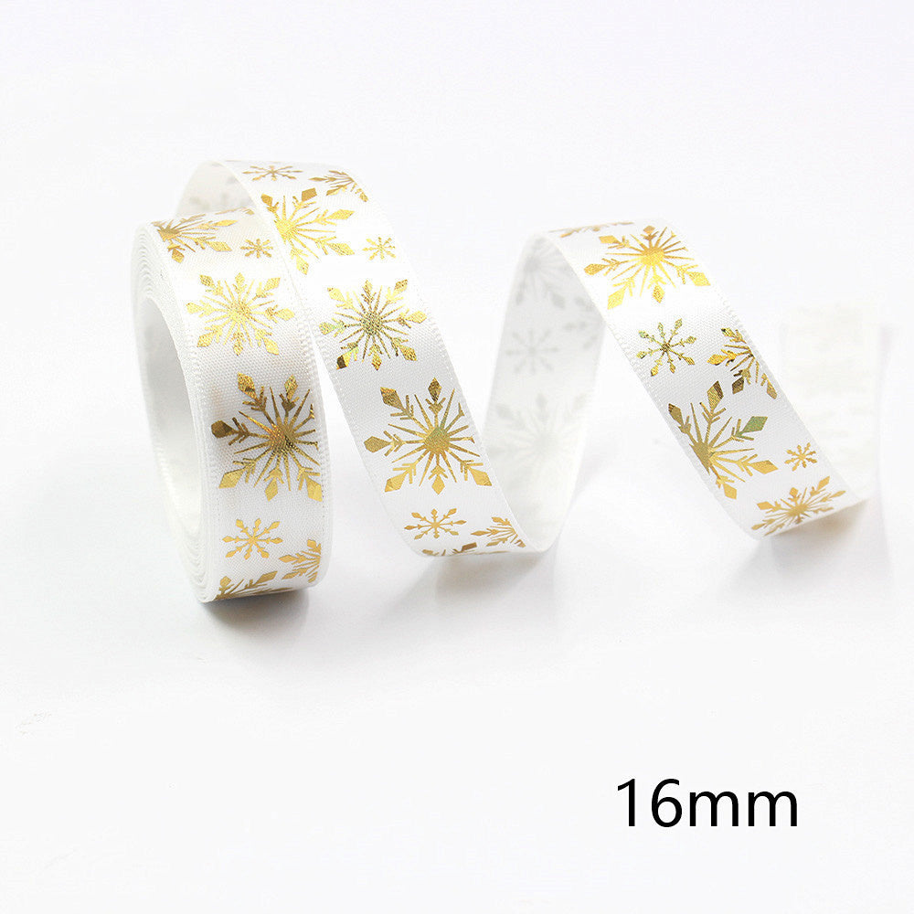 Christmas Ribbon With Holiday Party Decoration