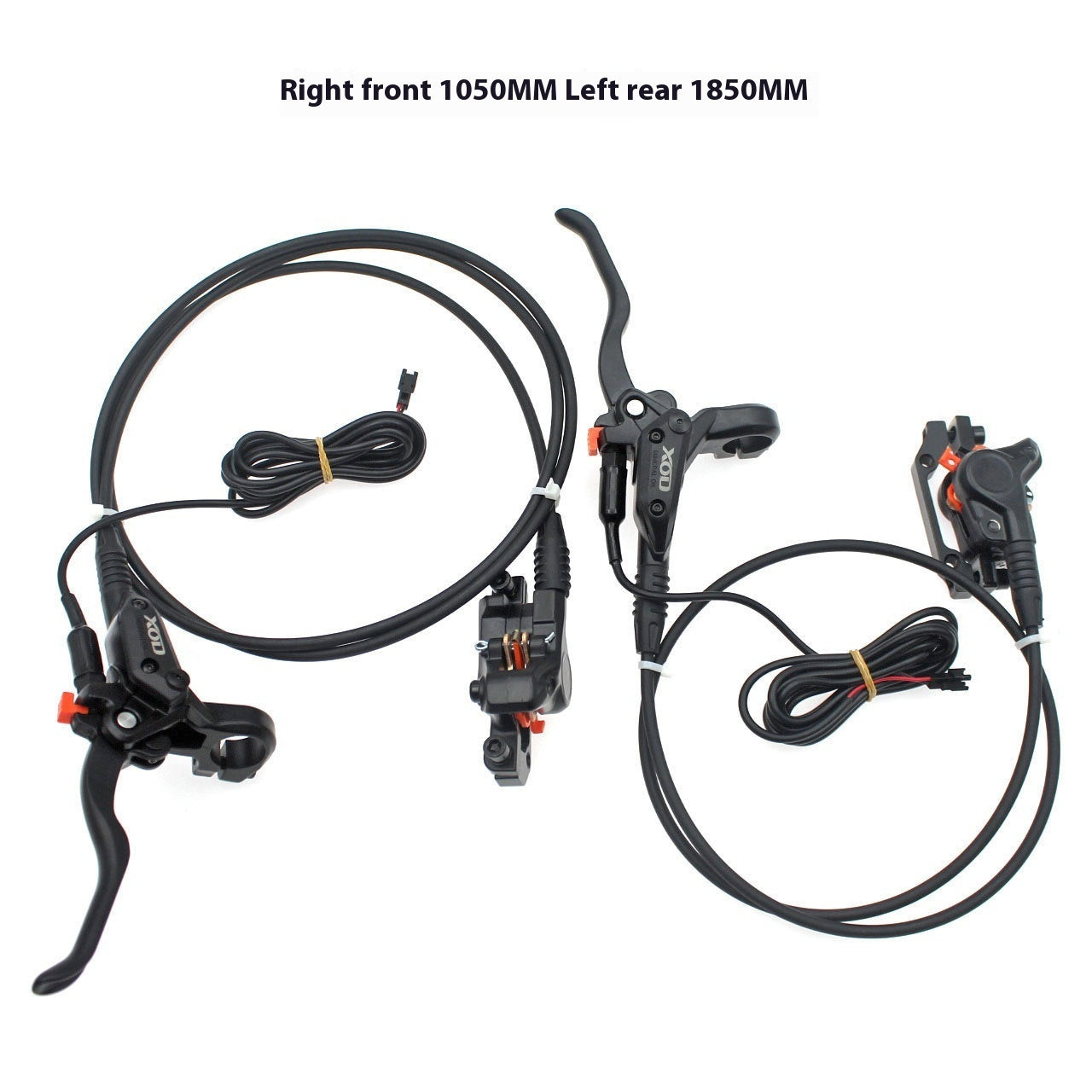 Electric Power Car Scooter Hydraulic Disc Brakes Folding Lithium Bicycle Double Piston Brake