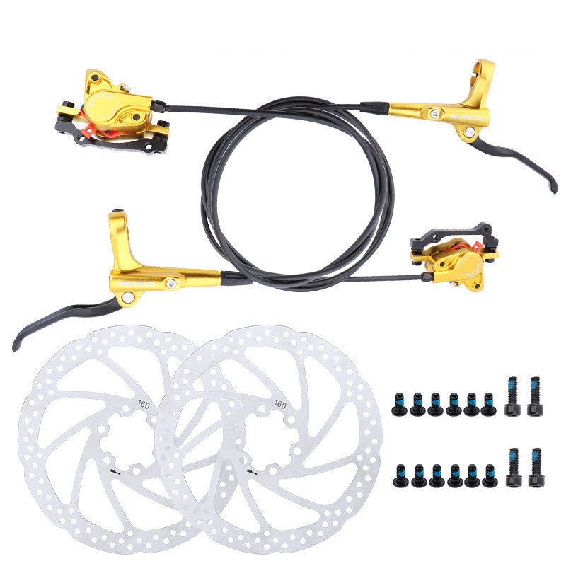 Mountain Bike Brake Dual Piston Integral Cylinder